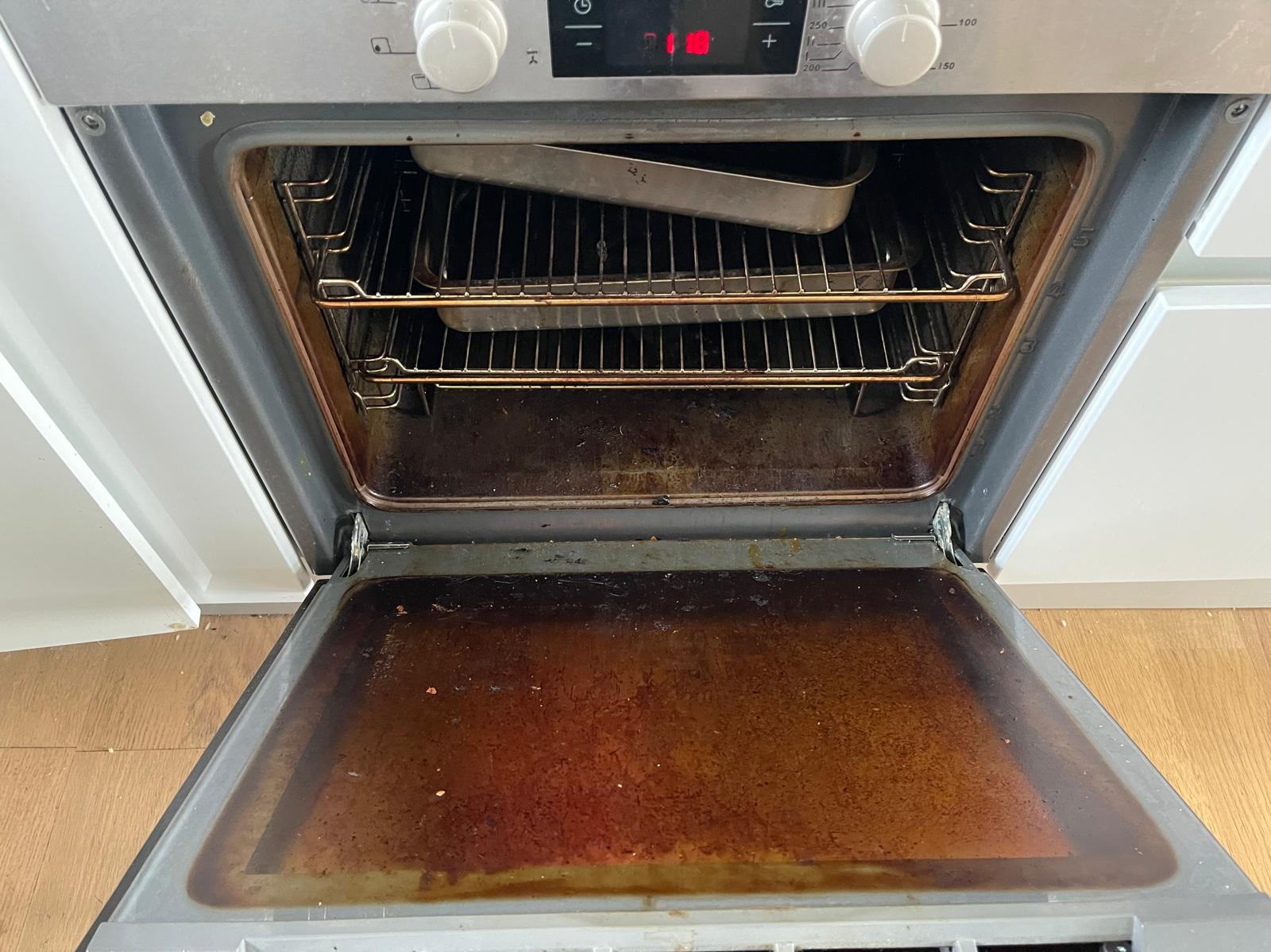 Cleaning result before service 3
